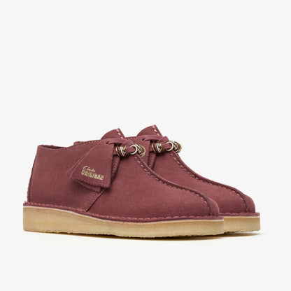 Clarks Desert Trek Rose Brown Suede