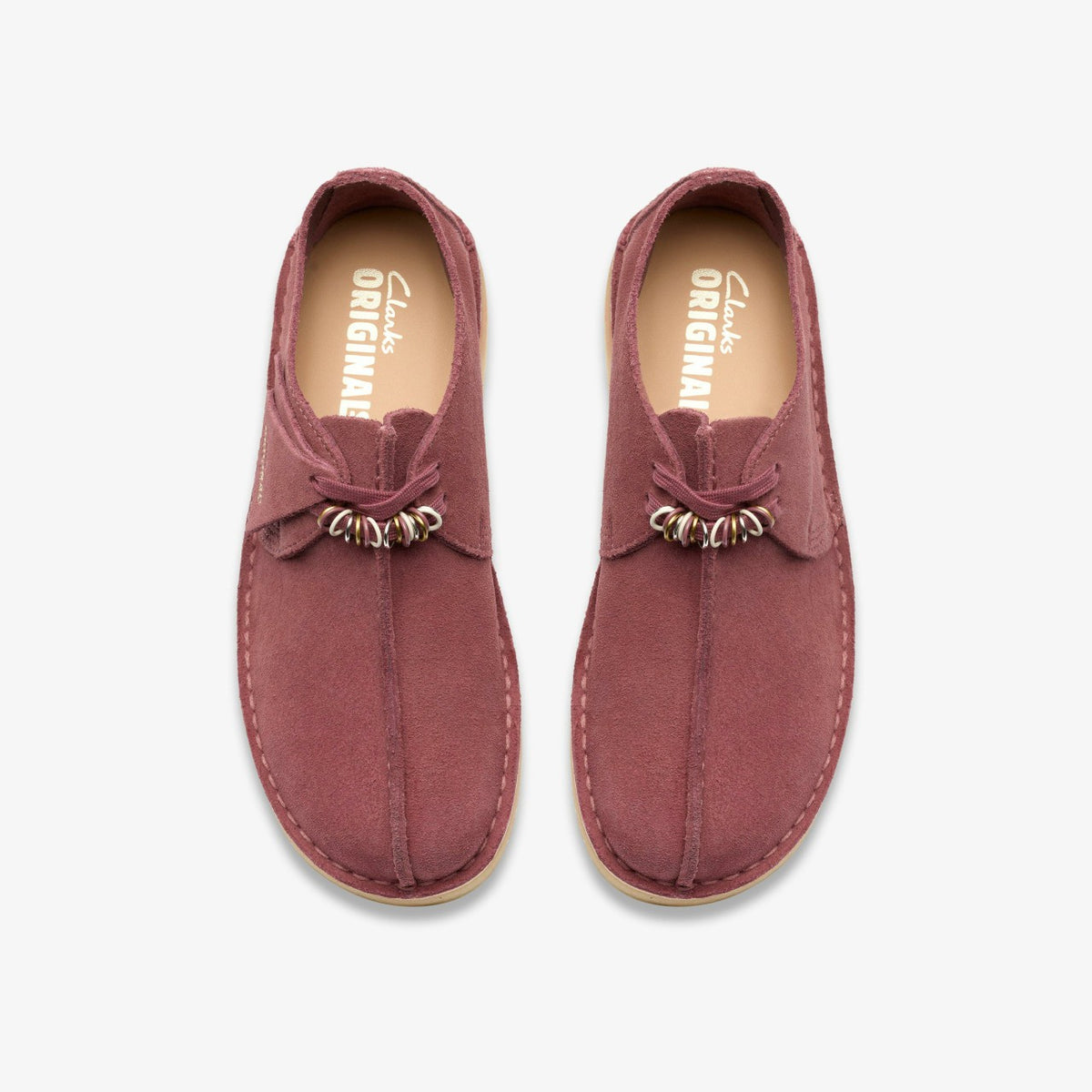 Clarks Desert Trek Rose Brown Suede