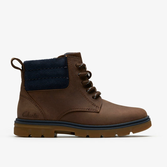 Clarks Lorcam Trail Kid Dark Brown