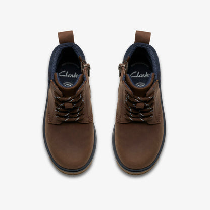 Clarks Lorcam Trail Kid Dark Brown