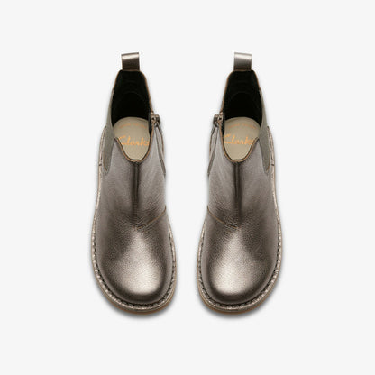 Clarks Joyful Sky Kid Pewter
