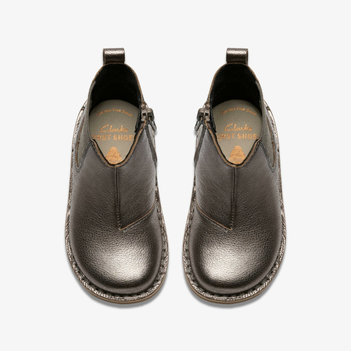 Clarks Joyful Sky Toddler Pewter