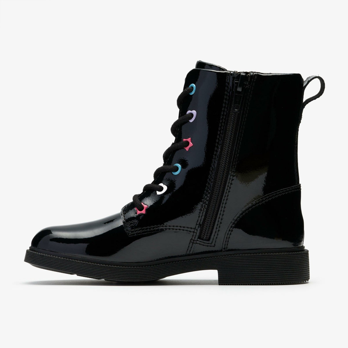 Clarks Oaklyn Charm Kid Black Patent