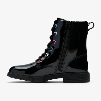 Clarks Oaklyn Charm Kid Black Patent