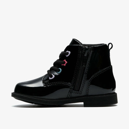 Clarks Oaklyn Charm Toddler Black Patent
