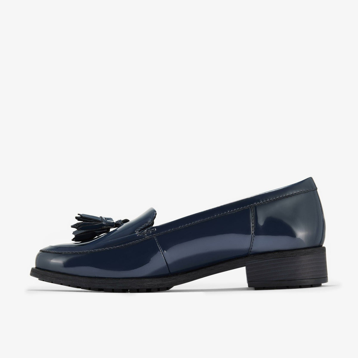 Clarks Havisham Edge Loafer Navy Patent