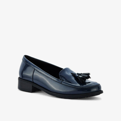 Clarks Havisham Edge Loafer Navy Patent