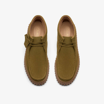 Clarks Torhill Moss Olive Suede