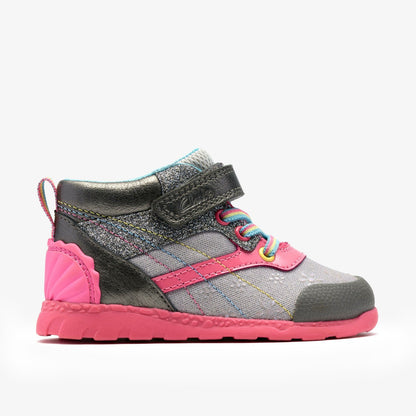 Clarks Tidal 2 Myth Toddler Silver