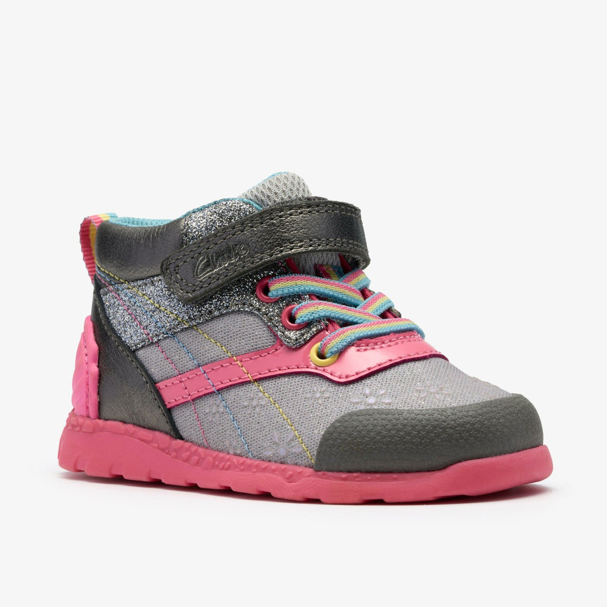 Clarks Tidal 2 Myth Toddler Silver