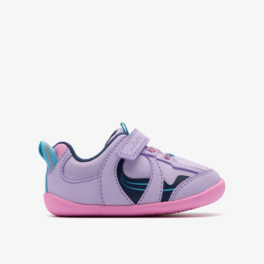 Clarks Roamer Hero Toddler Lilac Combination