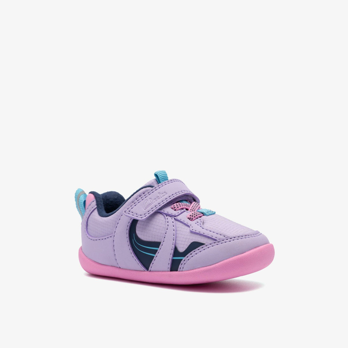 Clarks Roamer Hero Toddler Lilac Combination