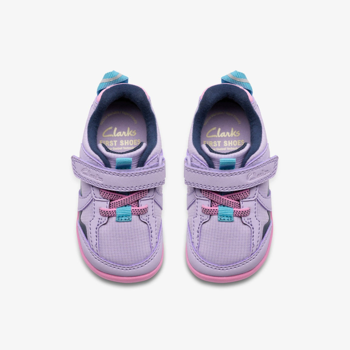 Clarks Roamer Hero Toddler Lilac Combination