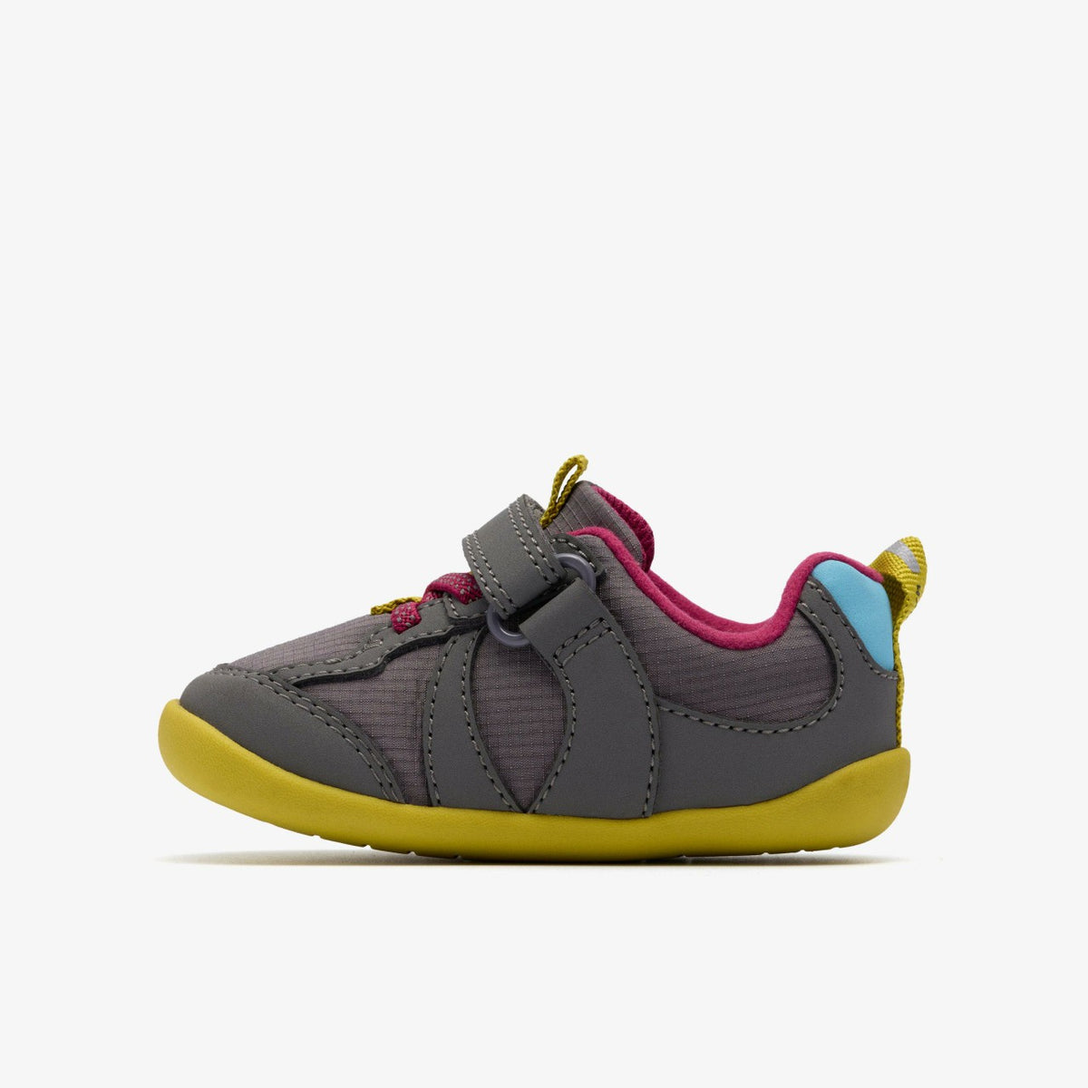 Clarks Roamer Hero Toddler Dark Grey Combination