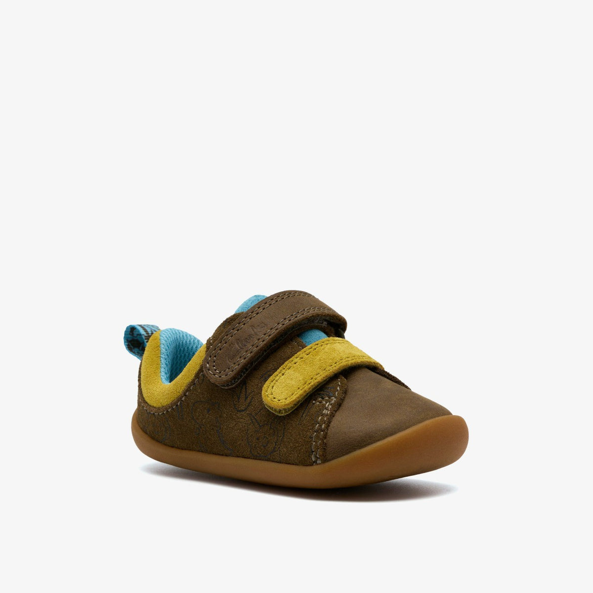 Clarks Roamer Roar Toddler Dark Olive