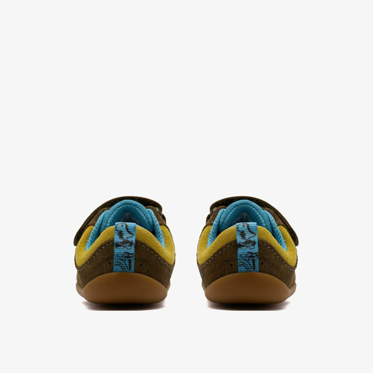 Clarks Roamer Roar Toddler Dark Olive