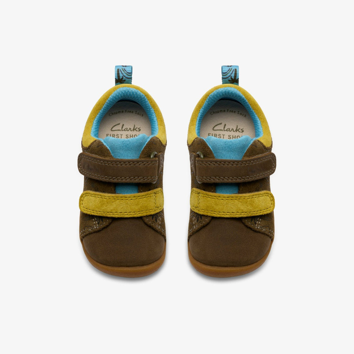 Clarks Roamer Roar Toddler Dark Olive