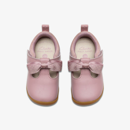 Clarks Roamer Trim Toddler Dusty Pink