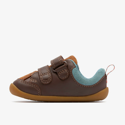 Clarks Roamer Eden Toddler Chestnut