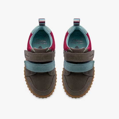Clarks Cove Pop Toddler Grey