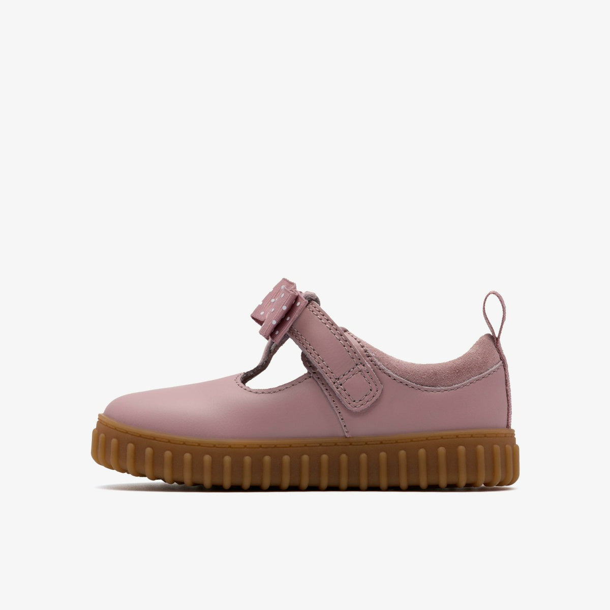 Clarks Cove Bow Toddler Dusty Pink