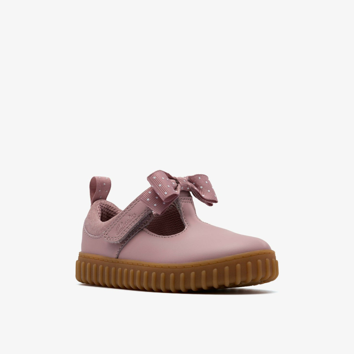 Clarks Cove Bow Toddler Dusty Pink