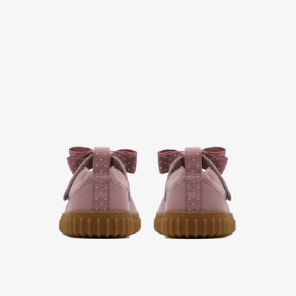 Clarks Cove Bow Toddler Dusty Pink