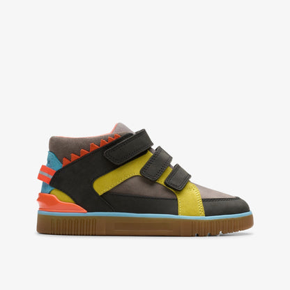 Clarks Oslo Play Kid Grey Combination