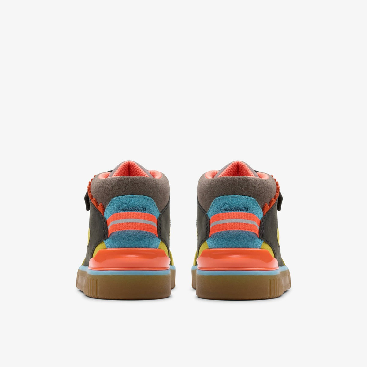 Clarks Oslo Play Kid Grey Combination