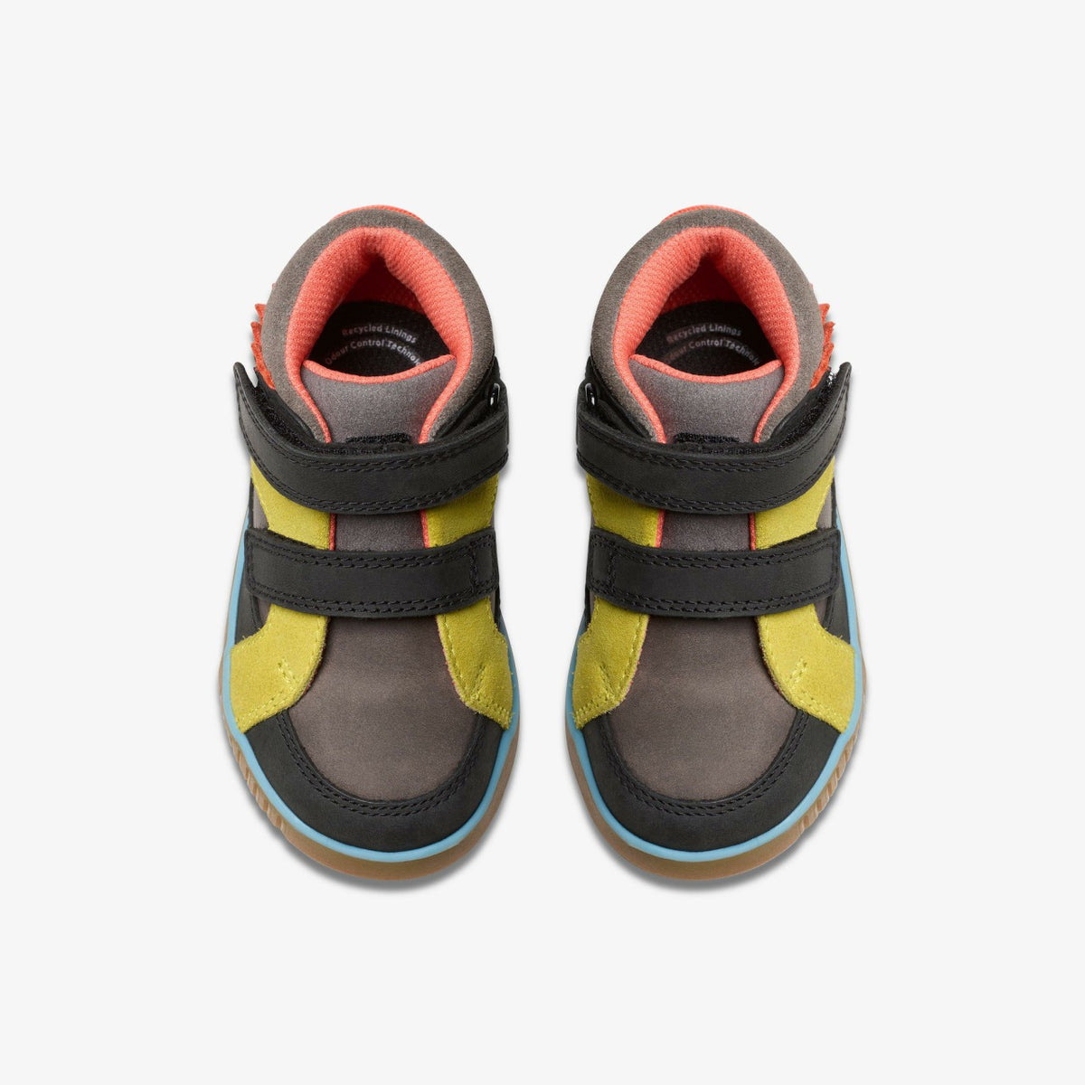 Clarks Oslo Play Toddler Grey Combination