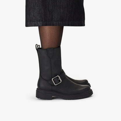Clarks Orinoco 3 Bay Black Leather