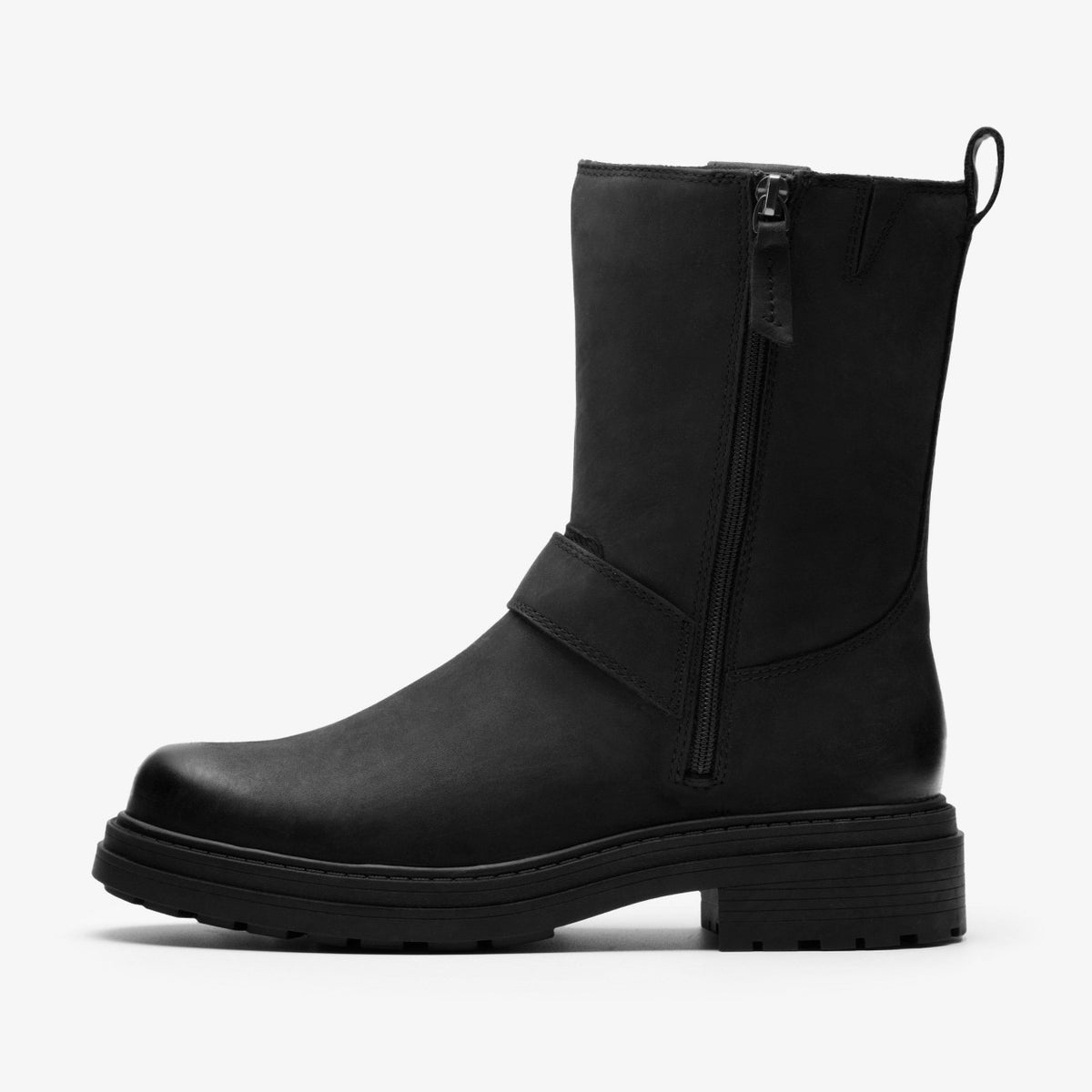 Clarks Orinoco 3 Bay Black Leather