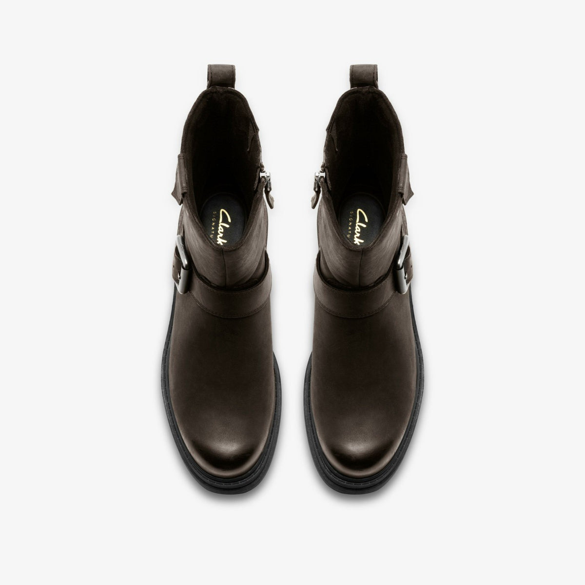 Clarks Orinoco 3 Bay Dark Grey Leather