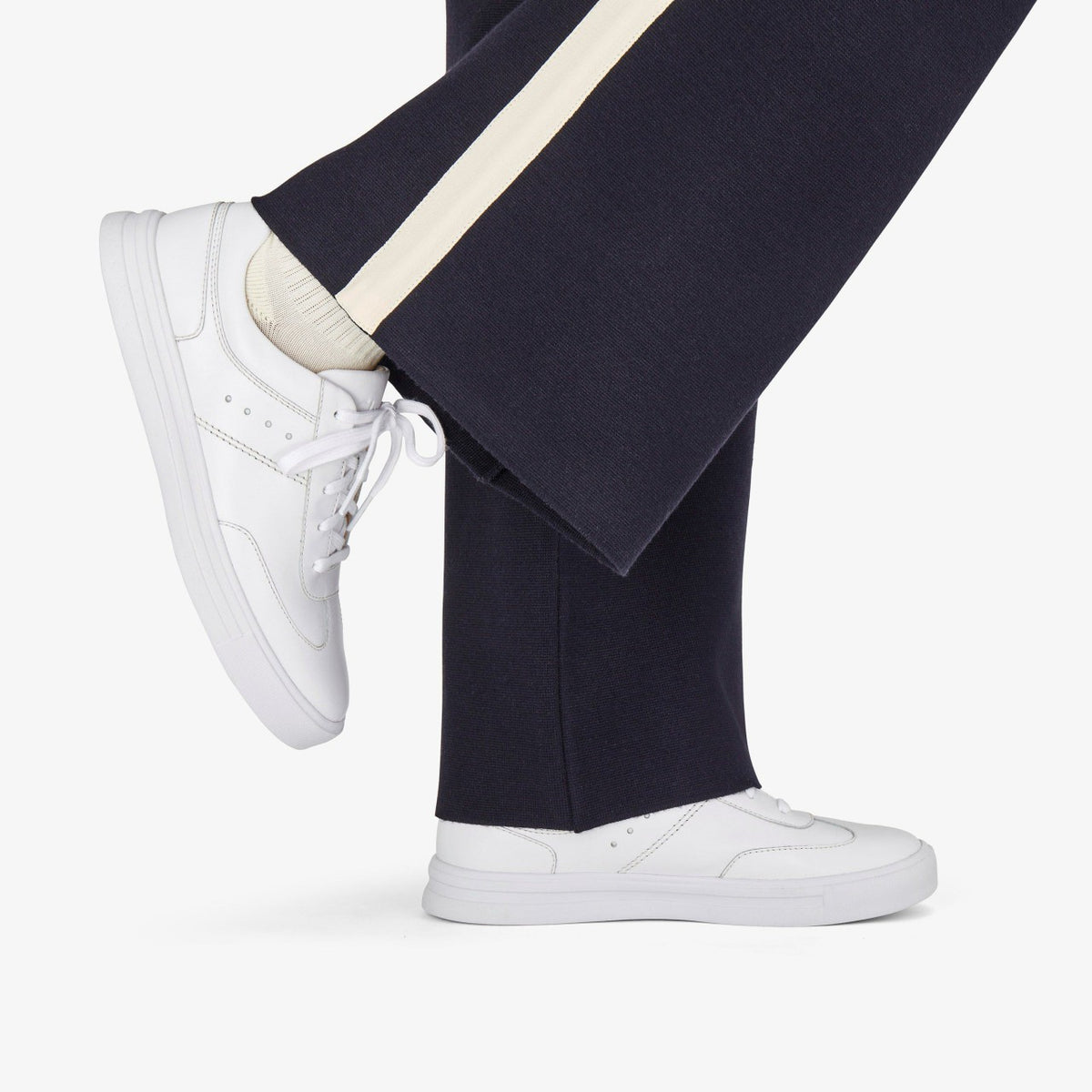 Clarks Makea Court White Leather