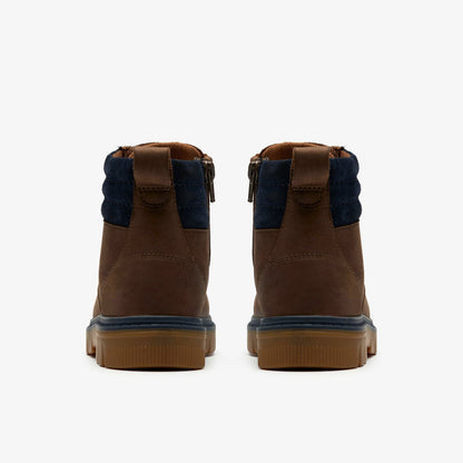 Clarks Lorcam Trail Older Dark Brown