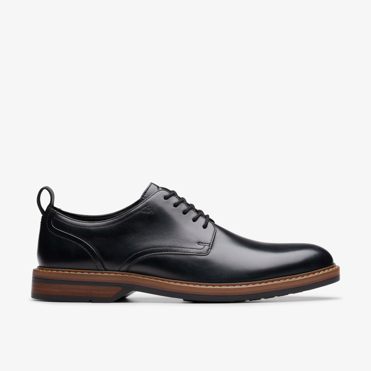 Clarks Aldwin Lace Black Leather