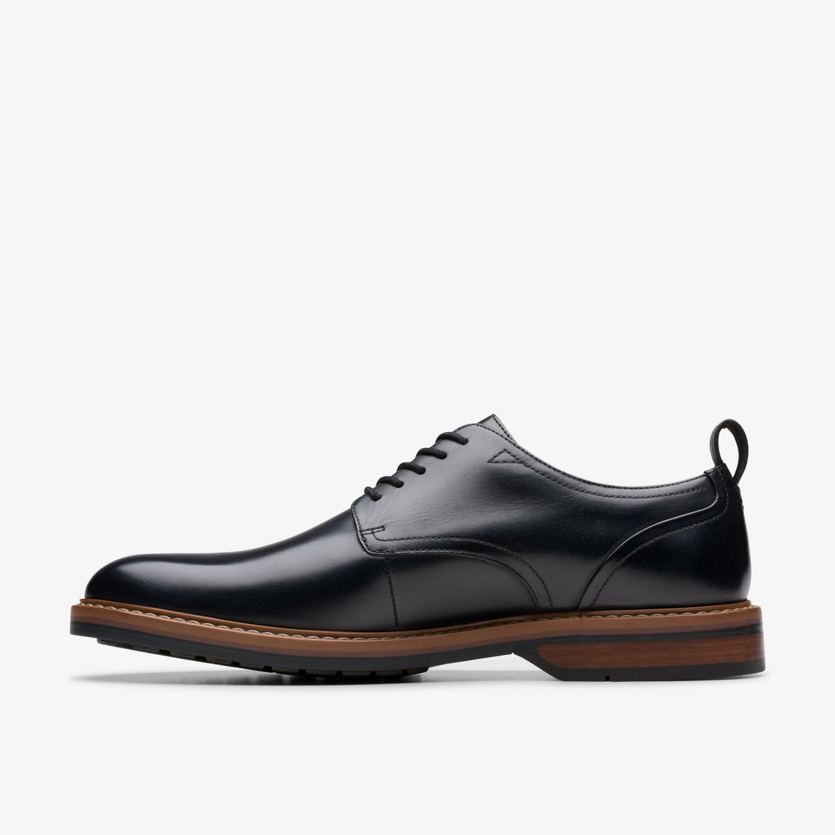 Clarks Aldwin Lace Black Leather