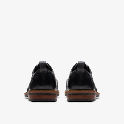 Clarks Aldwin Lace Black Leather
