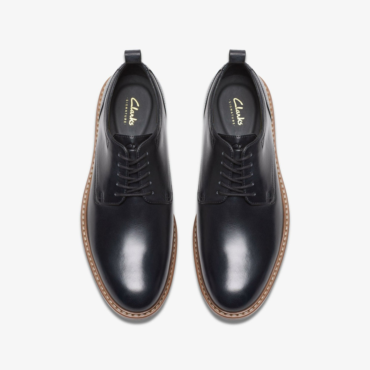 Clarks Aldwin Lace Black Leather