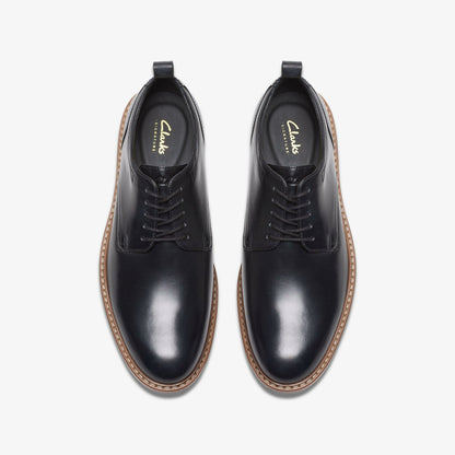 Clarks Aldwin Lace Black Leather