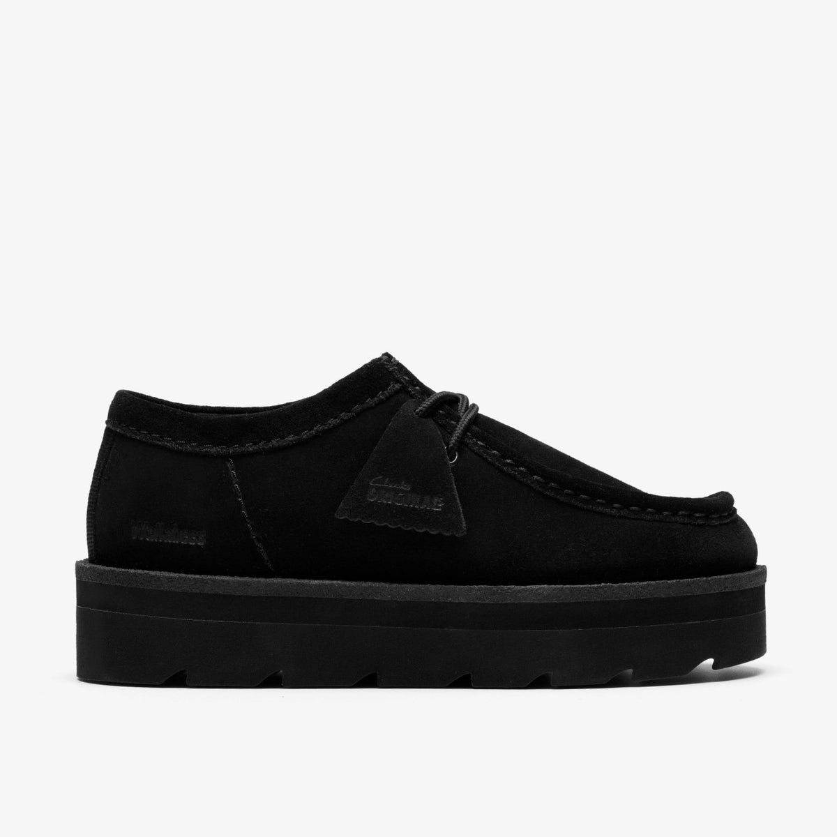 Clarks Meare Walla Black Suede