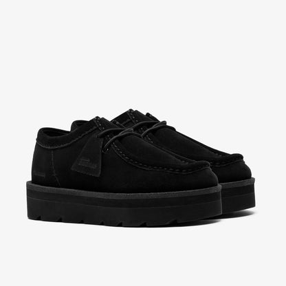 Clarks Meare Walla Black Suede