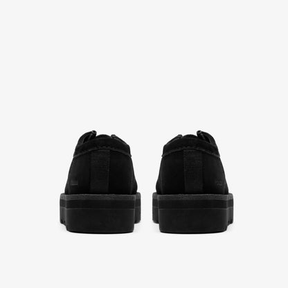 Clarks Meare Walla Black Suede