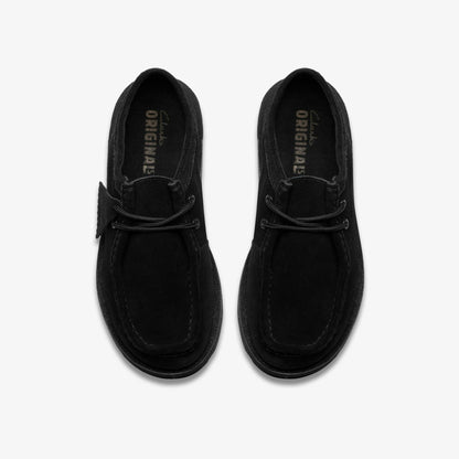 Clarks Meare Walla Black Suede