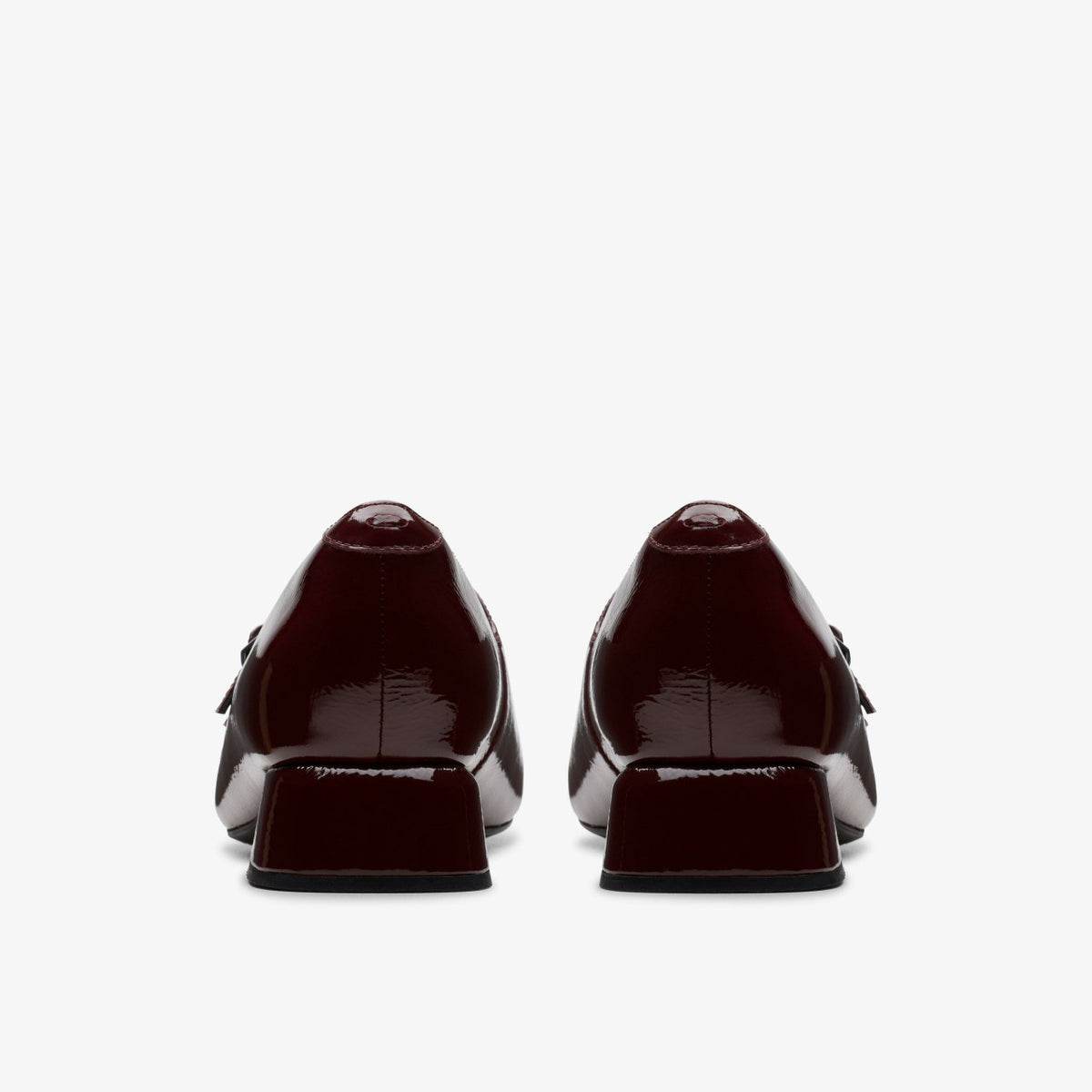 Clarks Daiss 30 Shine Burgundy Patent