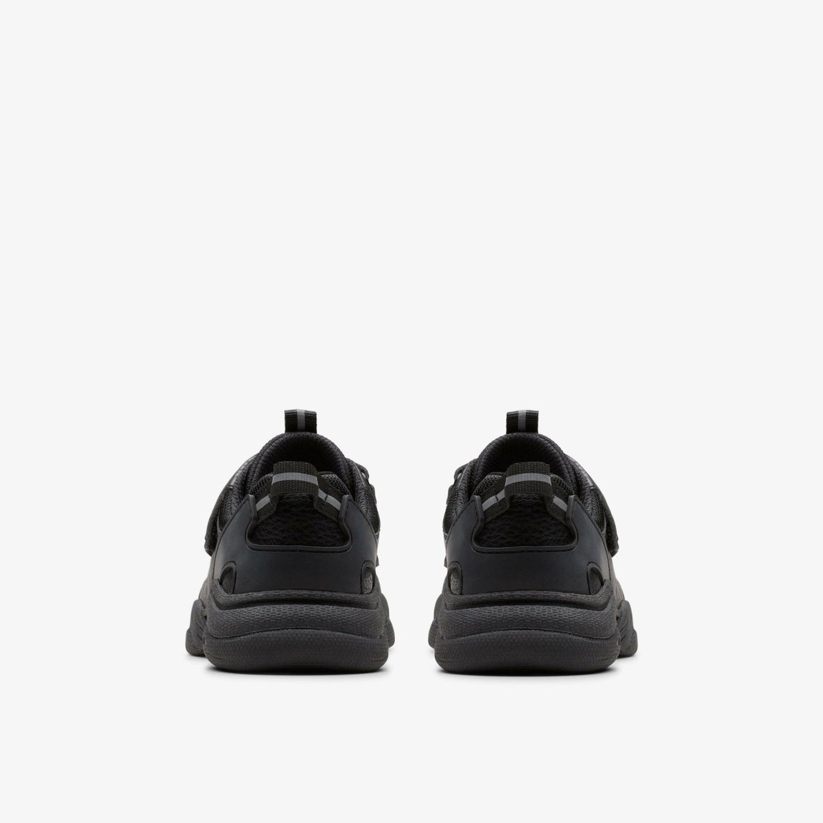 Clarks Feather Shine Kid Black
