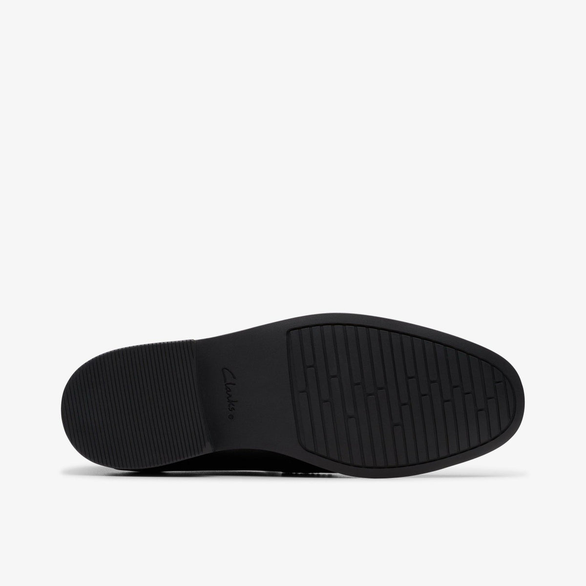 Clarks Jonwin Craft Youth Black Leather