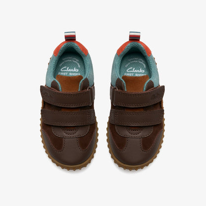 Clarks Cove Den Toddler Chestnut
