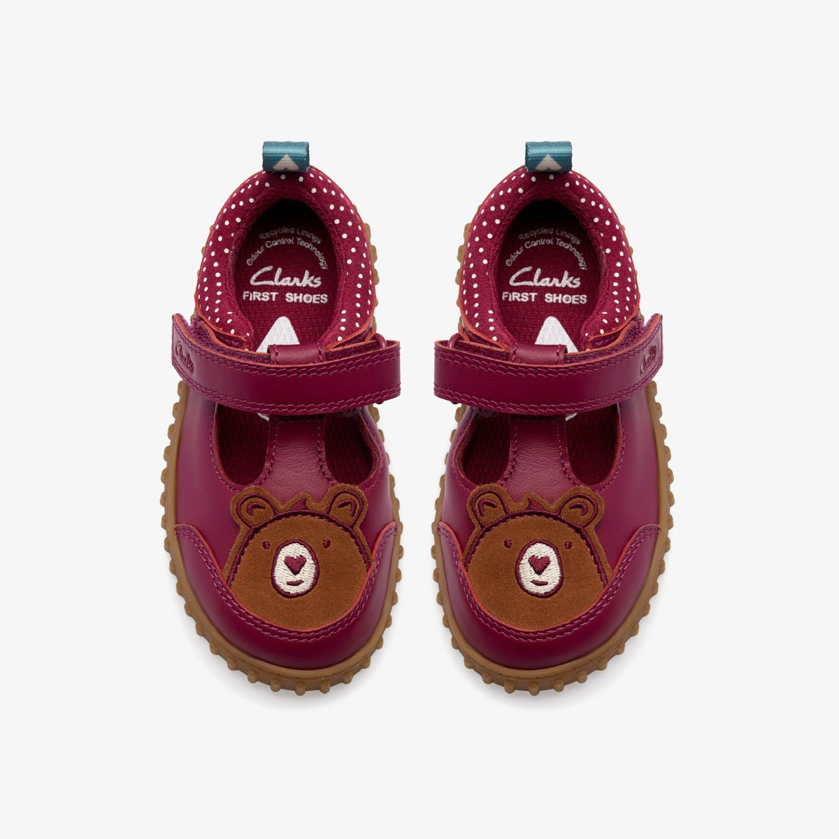 Clarks Cove Glow Toddler Berry