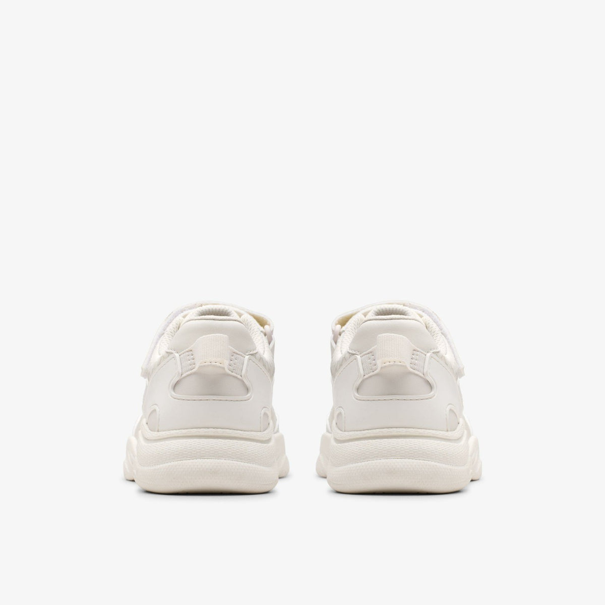 Clarks Feather Pace Kid White